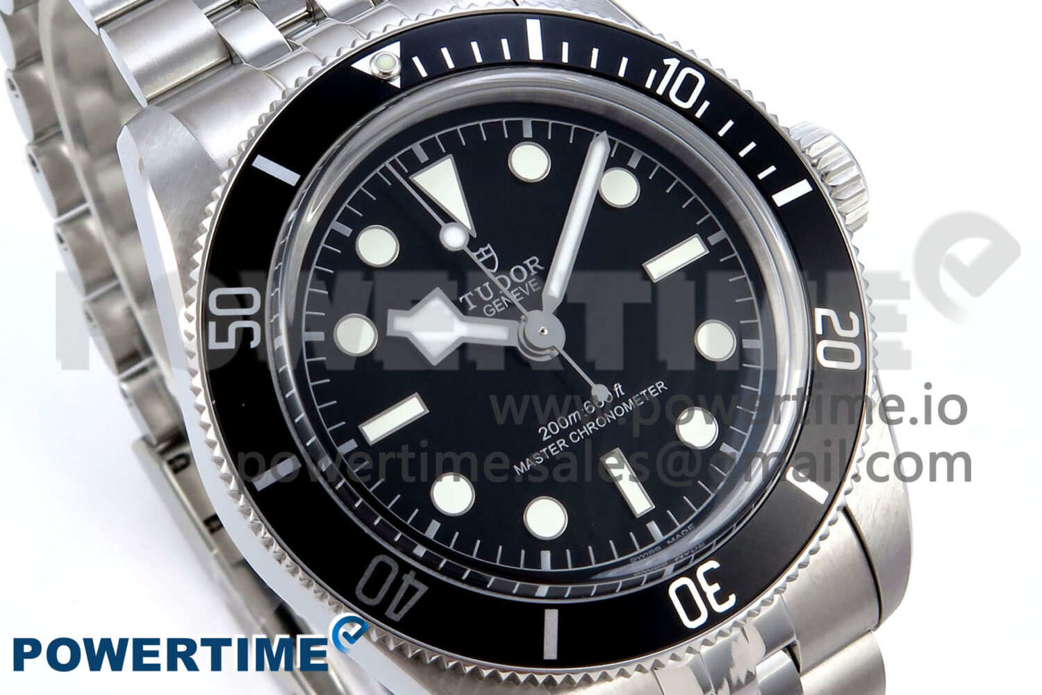 Heritage Black Bay 41mm SS ZF 1:1 Best Edition Black Dial on SS Bracelet A2824 - Image 2