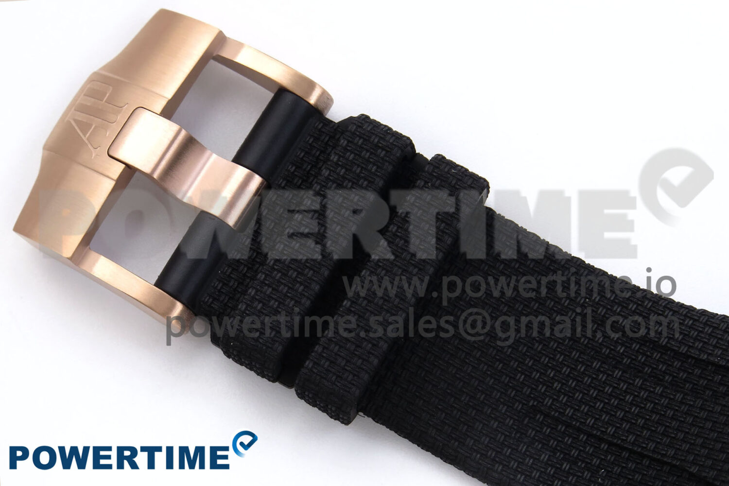 Royal Oak Offshore 44mm Black Ceramic TKF 1:1 Best Edition Gray Dial RG Bezel on Black Rubber Strap A3126 - Image 9