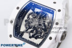 RM055 White Ceramic ZF 1:1 Best Edition on White Rubber Strap RMUL2 Super Clone - Image 3