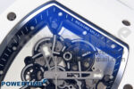 RM055 White Ceramic ZF 1:1 Best Edition on White Rubber Strap RMUL2 Super Clone - Image 4