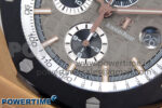 Royal Oak Offshore 44mm RG TKF 1:1 Best Edition Gray Dial on Black Rubber Strap A3126 - Image 5