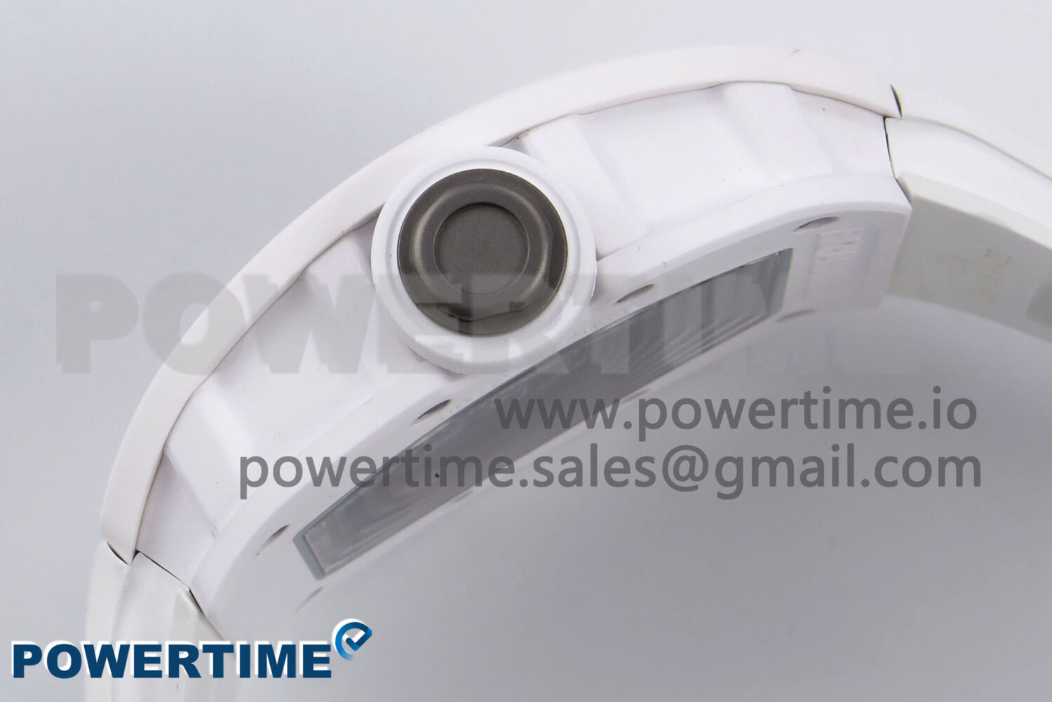 RM055 White Ceramic ZF 1:1 Best Edition on White Rubber Strap RMUL2 Super Clone - Image 7