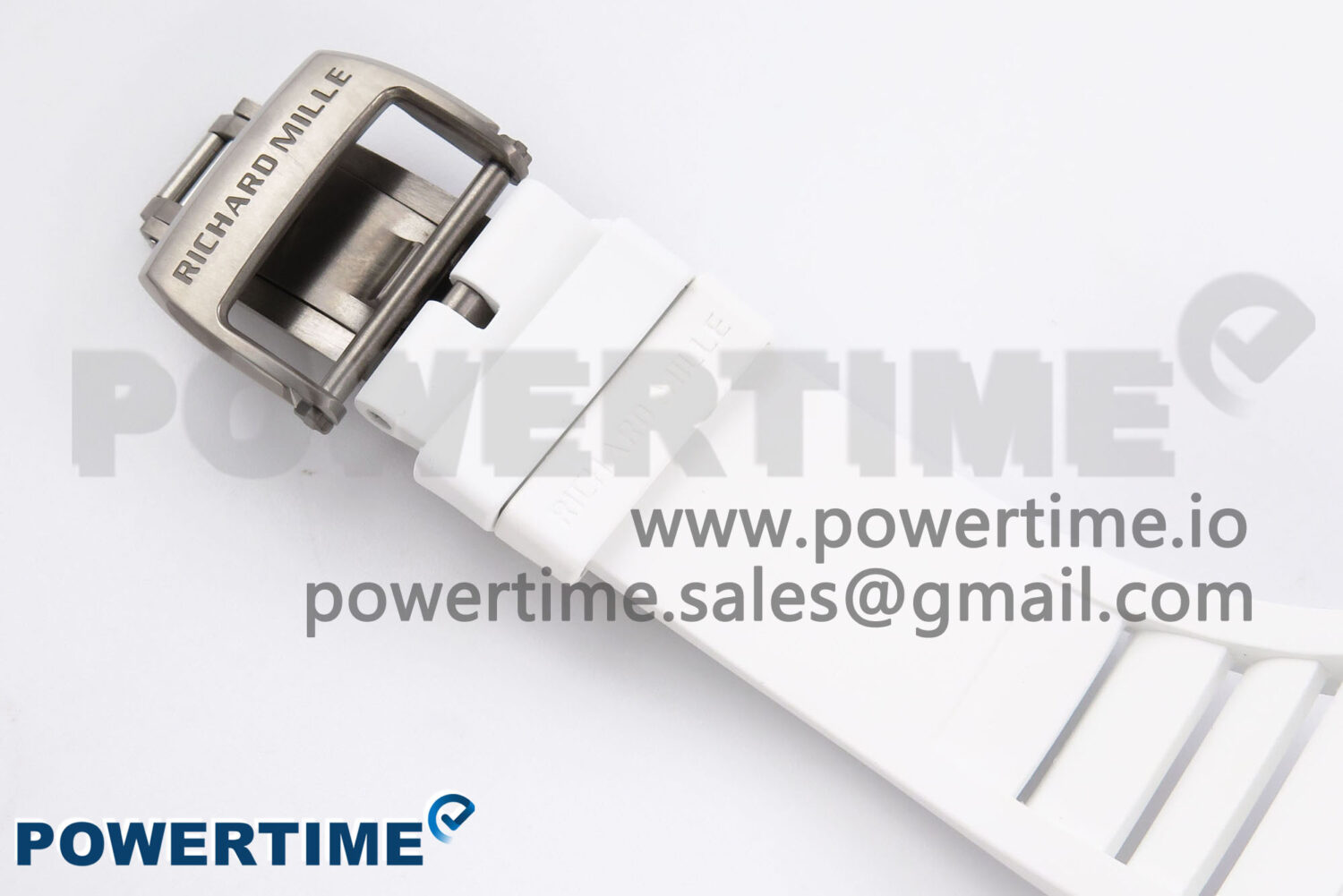 RM055 White Ceramic ZF 1:1 Best Edition on White Rubber Strap RMUL2 Super Clone - Image 9