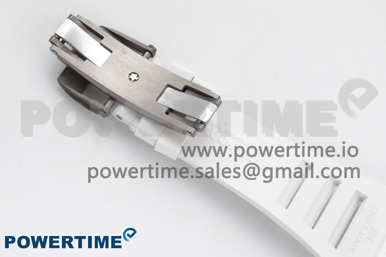 RM055 White Ceramic ZF 1:1 Best Edition on White Rubber Strap RMUL2 Super Clone - Image 10