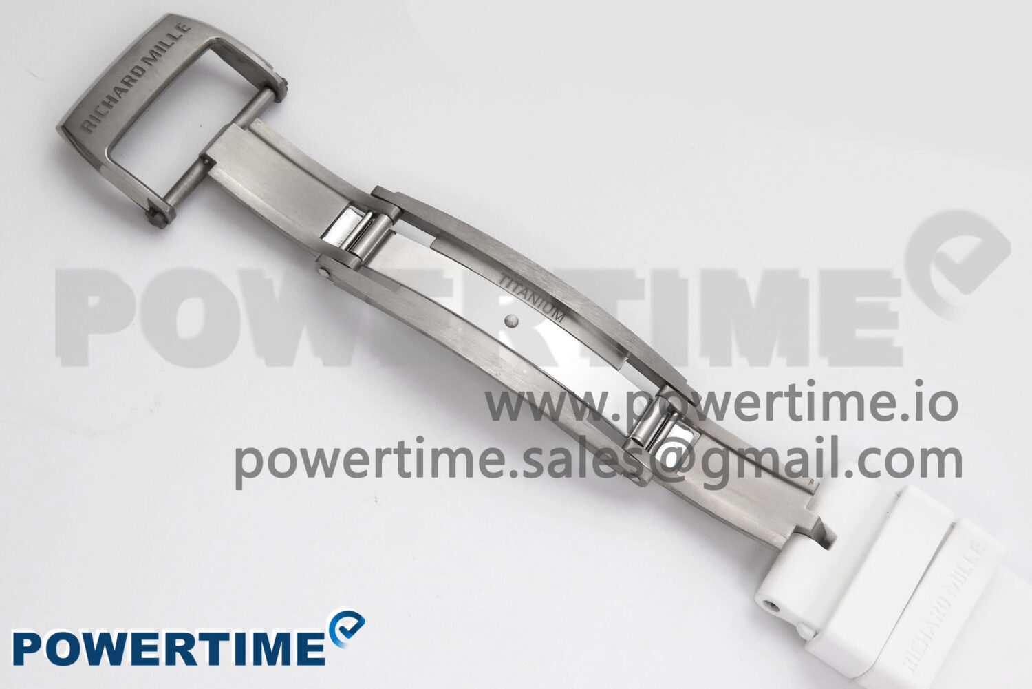 RM055 White Ceramic ZF 1:1 Best Edition on White Rubber Strap RMUL2 Super Clone - Image 11
