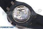 Royal Oak Offshore 44mm Black Ceramic SS TKF 1:1 Best Edition Gray Dial on Black Rubber Strap A3126 - Image 11
