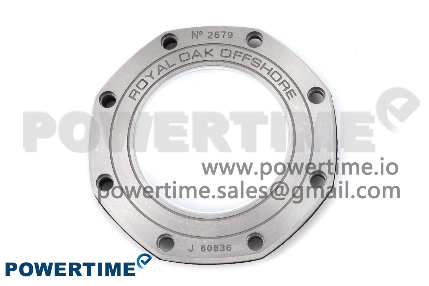 Royal Oak Offshore 44mm Black Ceramic SS TKF 1:1 Best Edition Gray Dial on Black Rubber Strap A3126 - Image 10