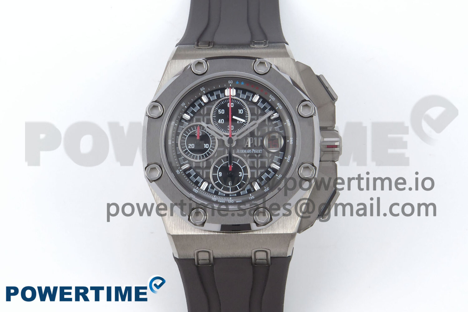 Royal Oak Offshore Schumacher SS TKF Best Edition Gray/Black Dial on Gray Rubber Strap A3126 - Image 1