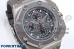 Royal Oak Offshore Schumacher SS TKF Best Edition Gray/Black Dial on Gray Rubber Strap A3126 - Image 2