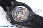 Royal Oak Offshore 44mm Black Ceramic TKF 1:1 Best Edition Black Dial on Black Rubber Strap A3126 - Image 11