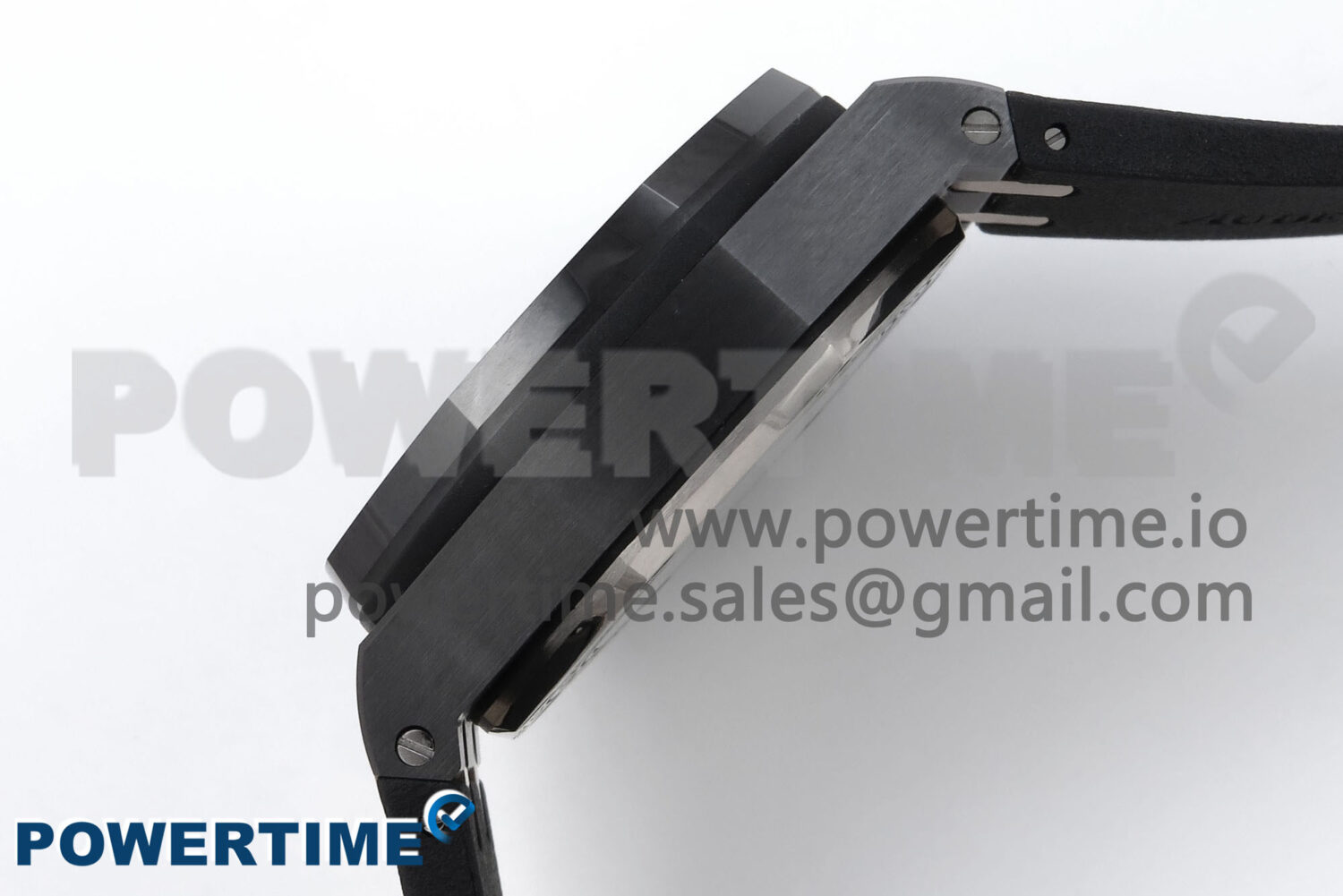 Royal Oak Offshore 44mm Black Ceramic RG TKF 1:1 Best Edition Gray Dial on Black Rubber Strap A3126 - Image 6