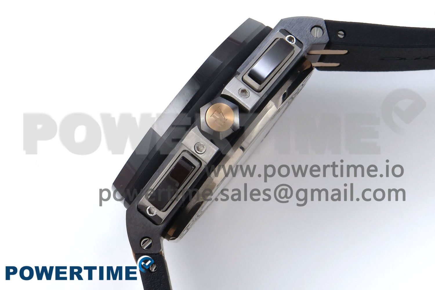 Royal Oak Offshore 44mm Black Ceramic RG TKF 1:1 Best Edition Gray Dial on Black Rubber Strap A3126 - Image 7