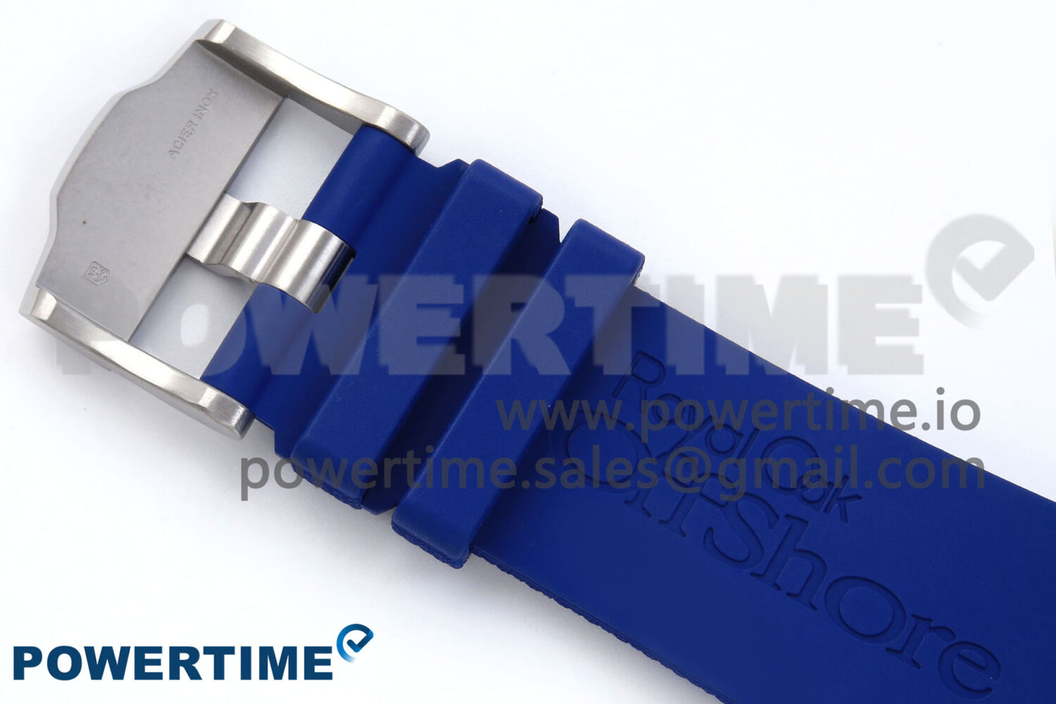 Royal Oak Offshore 44mm Black Ceramic TKF 1:1 Best Edition Blue Dial on Blue Rubber Strap A3126 - Image 14