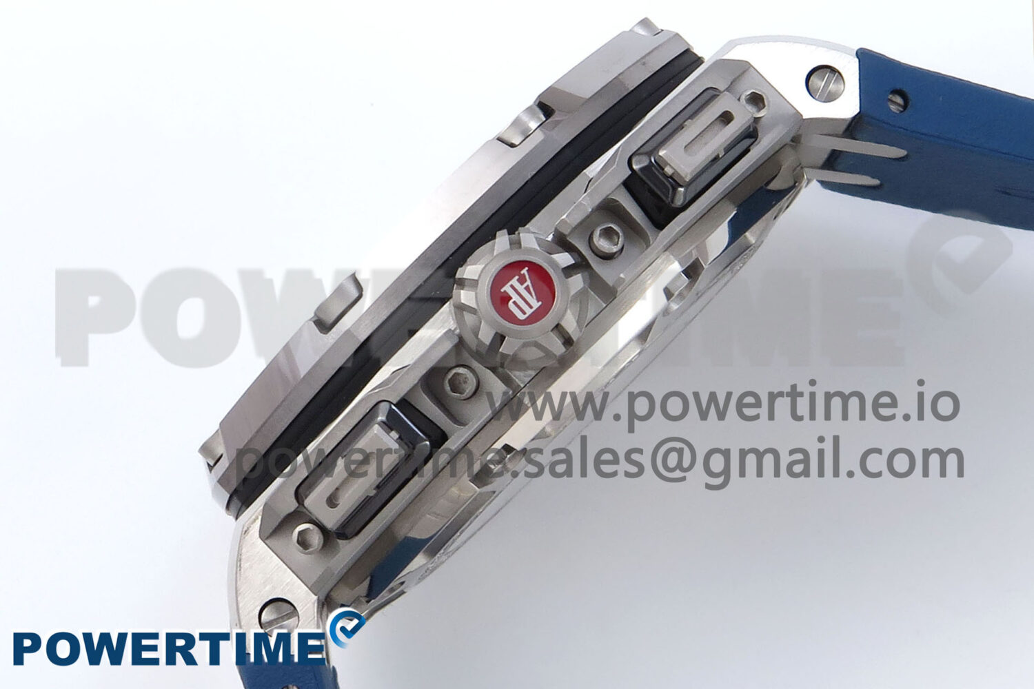 Royal Oak Offshore Schumacher SS TKF Best Edition Gray/Blue Dial on Blue Rubber Strap A3126 - Image 6