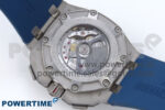 Royal Oak Offshore Schumacher SS TKF Best Edition Gray/Blue Dial on Blue Rubber Strap A3126 - Image 8