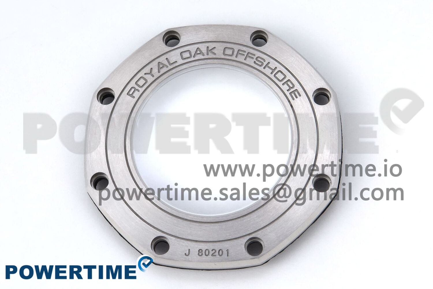 Royal Oak Offshore 44mm SS TKF 1:1 Best Edition Cream Dial on Green Camou Rubber Strap A3126 - Image 10