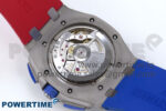 Royal Oak Offshore 44mm SS TKF 1:1 Best Edition Blue/Red Dial on Blue/Red Rubber Strap A3126 - Image 12