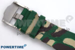 Royal Oak Offshore 44mm SS TKF 1:1 Best Edition Green Dial on Green Camou Rubber Strap A3126 - Image 14