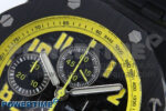 Royal Oak Offshore ‘Bumble Bee’ TKF Best Edition on Black Leather Strap A3126 - Image 4