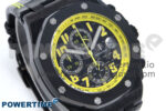 Royal Oak Offshore ‘Bumble Bee’ TKF Best Edition on Black Leather Strap A3126 - Image 2
