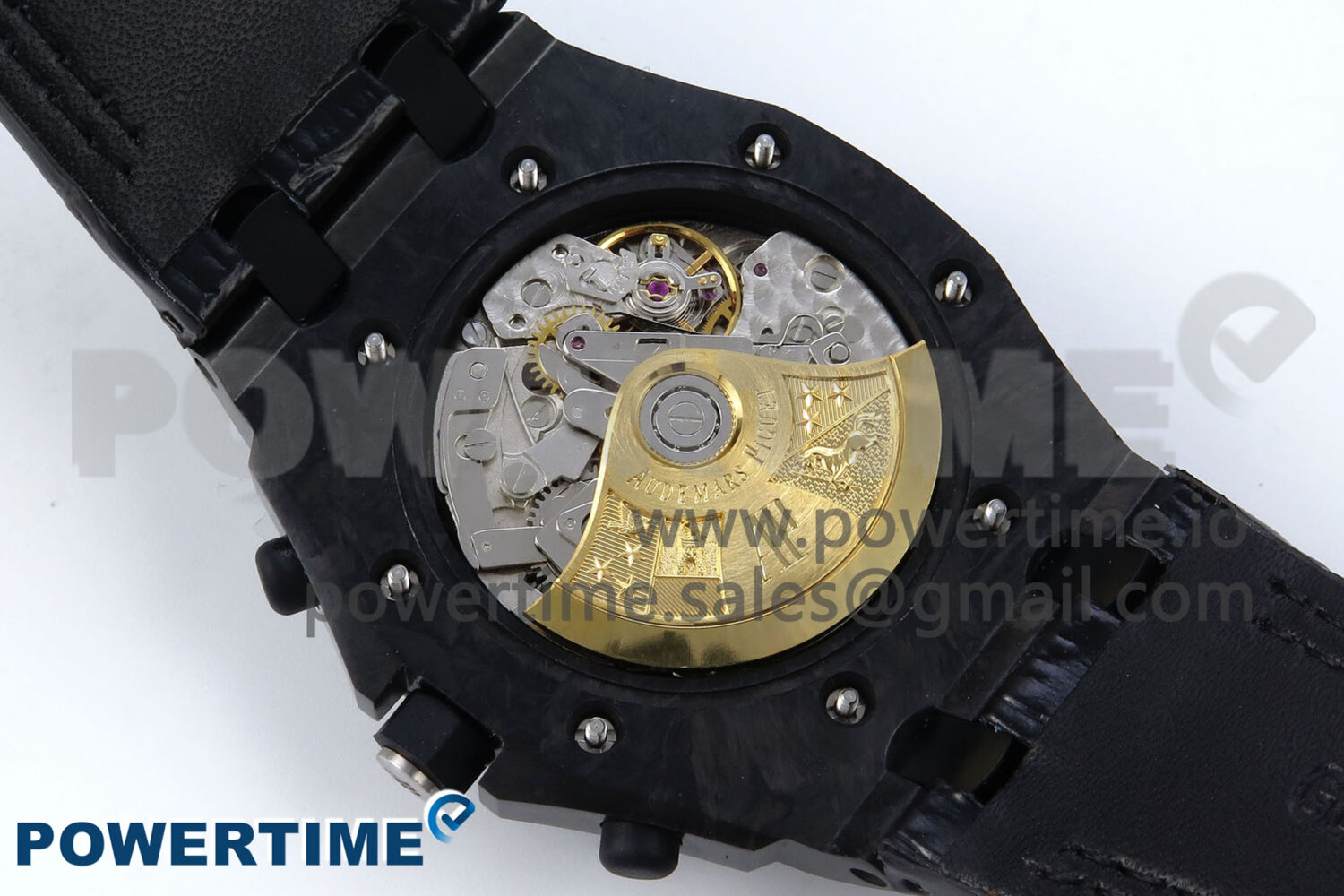 Royal Oak Offshore ‘Bumble Bee’ TKF Best Edition on Black Leather Strap A3126 - Image 12