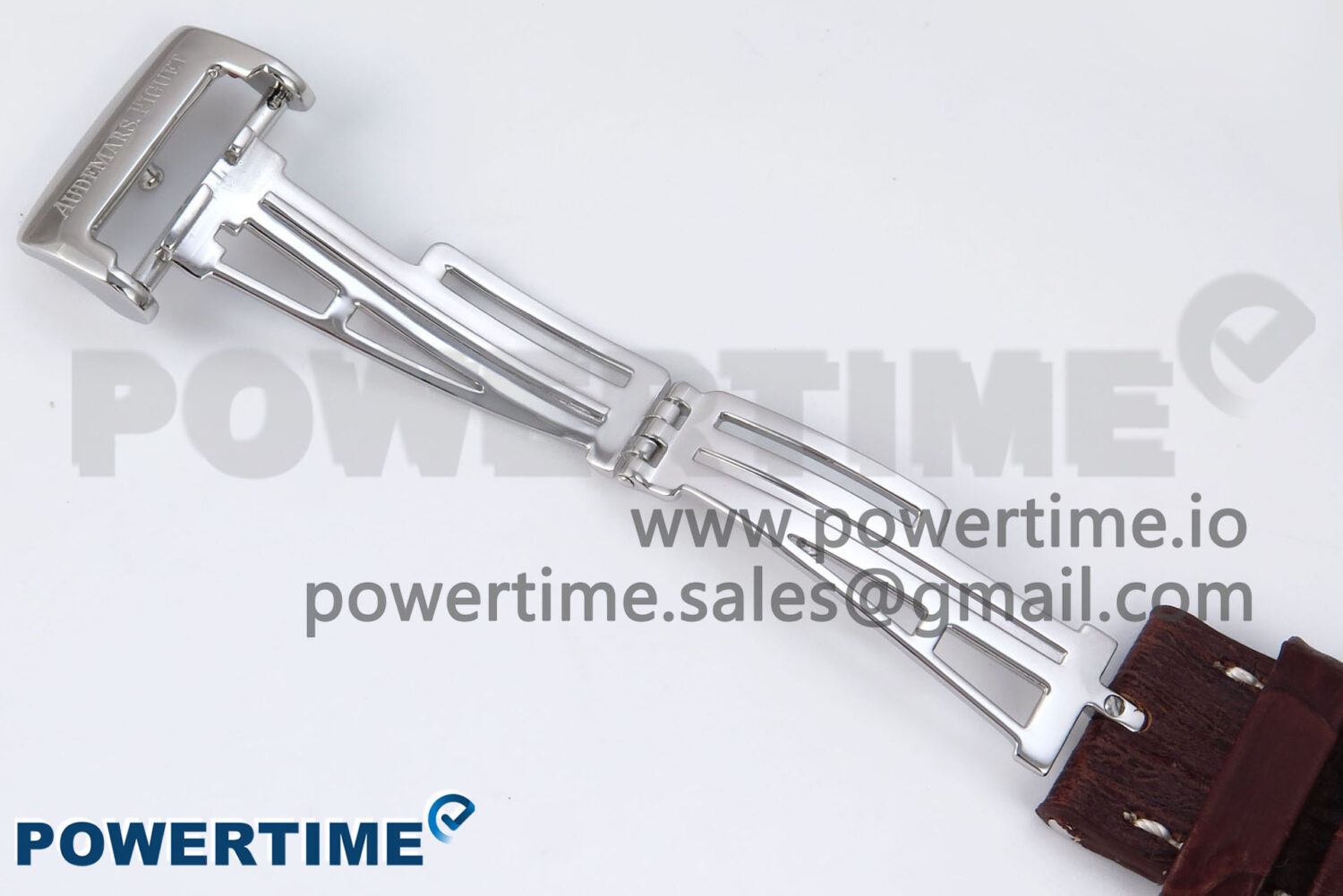Royal Oak Offshore 42mm Safari TKF Best Edition White Dial on Brown Leather Strap A7750 - Image 14
