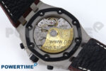 Royal Oak Offshore 42mm Safari TKF Best Edition White Dial on Brown Leather Strap A7750 - Image 12