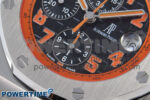Royal Oak Offshore 42mm Volcano TKF Best Edition Black Dial on Black Leather Strap A7750 - Image 5