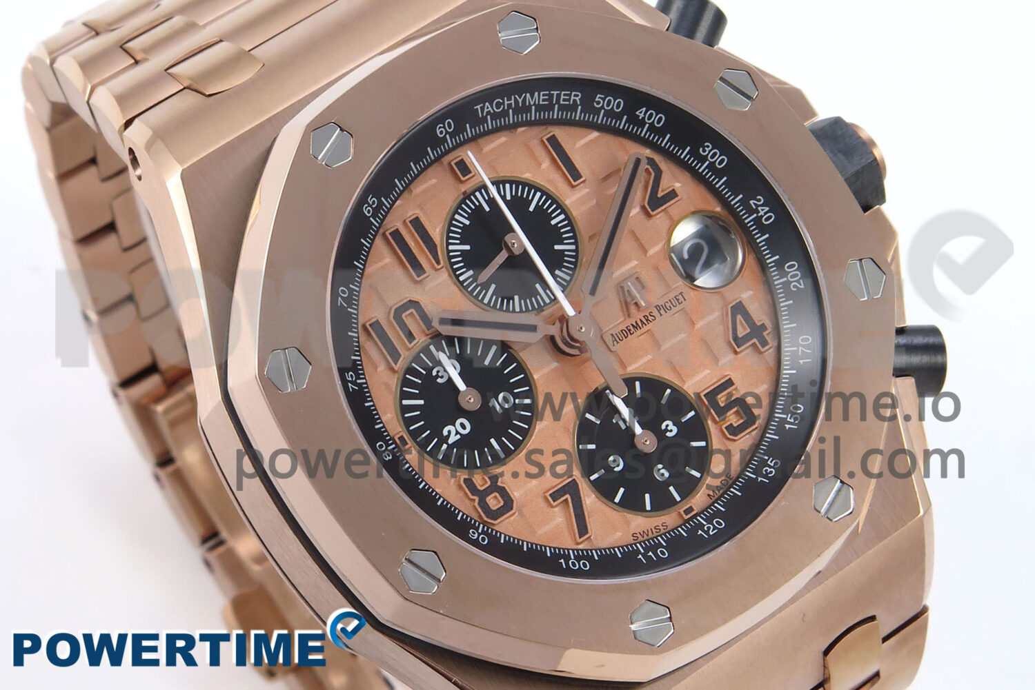 Royal Oak Offshore 42mm RG TKF Best Edition RG Dial on RG Bracelet A7750 - Image 2