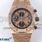 Royal Oak Offshore 42mm RG TKF Best Edition RG Dial on RG Bracelet A7750