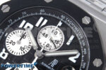 Royal Oak Offshore 42mm Rubberclad SS TKF Best Edition Black/White Dial on SS Bracelet A7750 - Image 4