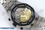 Royal Oak Offshore 42mm Panda SS TKF Best Edition White/Black Dial on SS Bracelet A7750 - Image 9