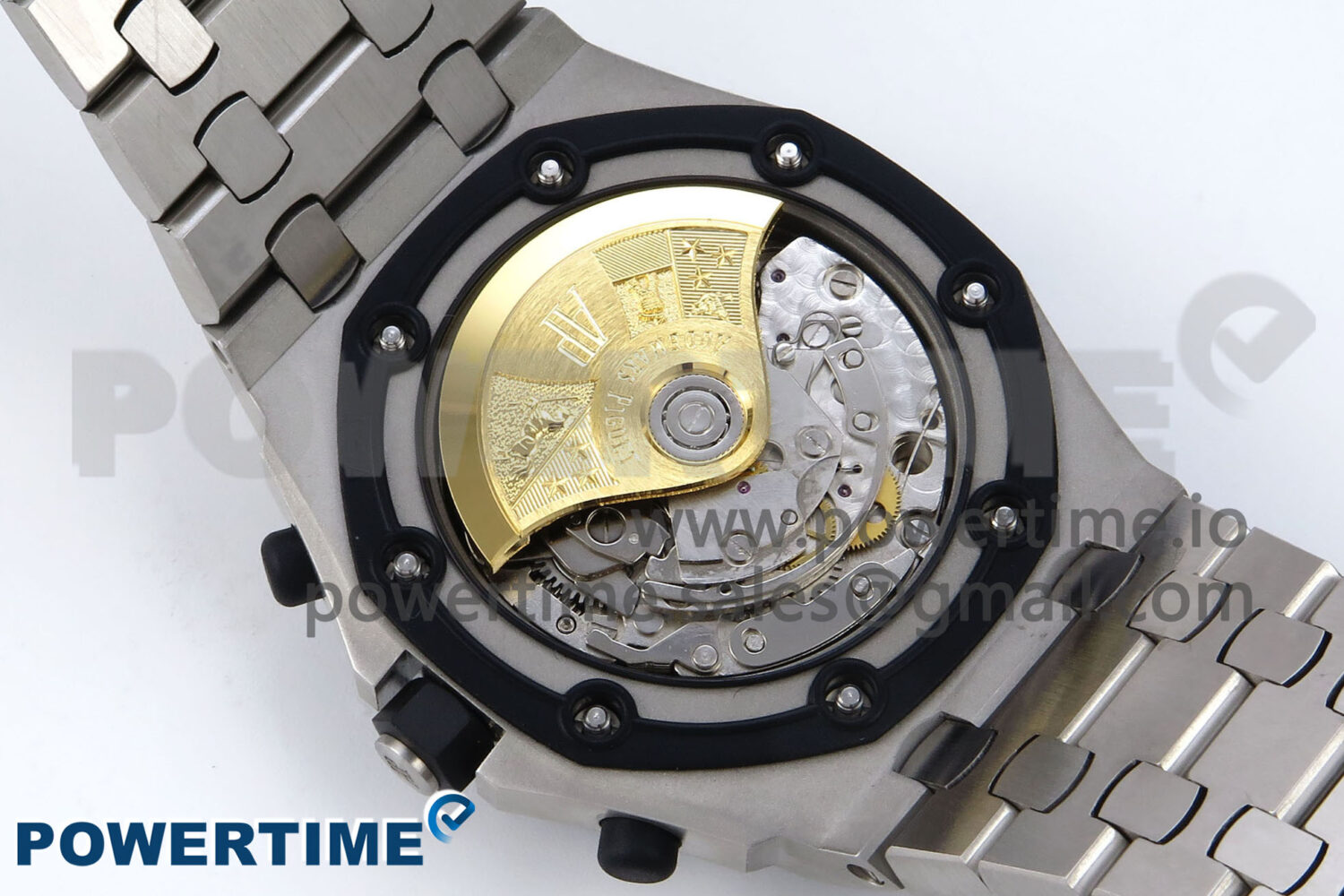 Royal Oak Offshore 42mm Panda SS TKF Best Edition White/Black Dial on SS Bracelet A7750 - Image 10