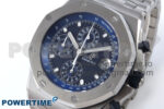 Royal Oak Offshore 42mm Re-edition SS TKF Best Edition Blue Dial on SS Bracelet A7750 - Image 3