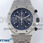Royal Oak Offshore 42mm Re-edition SS TKF Best Edition Blue Dial on SS Bracelet A7750