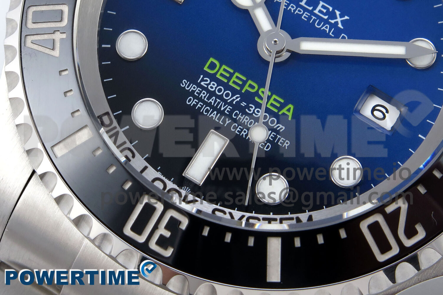 Sea-Dweller 126660 'D-Blue' EWEF Best Edition on SS Bracelet A3235 - Image 5