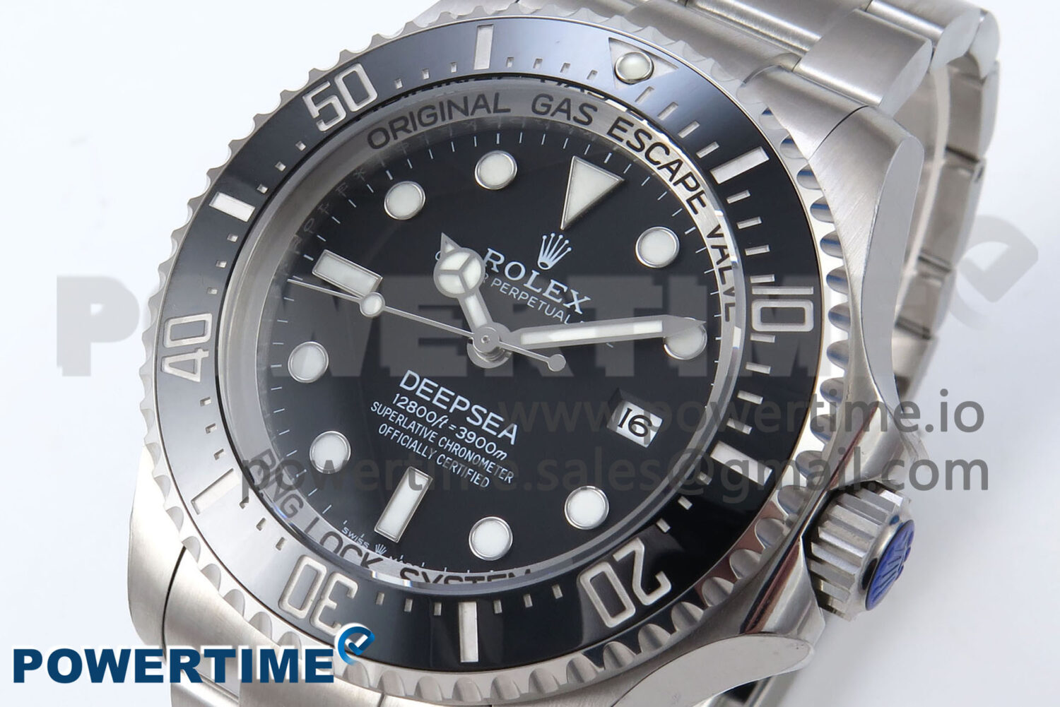 Sea-Dweller 126660 EWEF Best Edition Black Dial on SS Bracelet A323 - Image 3