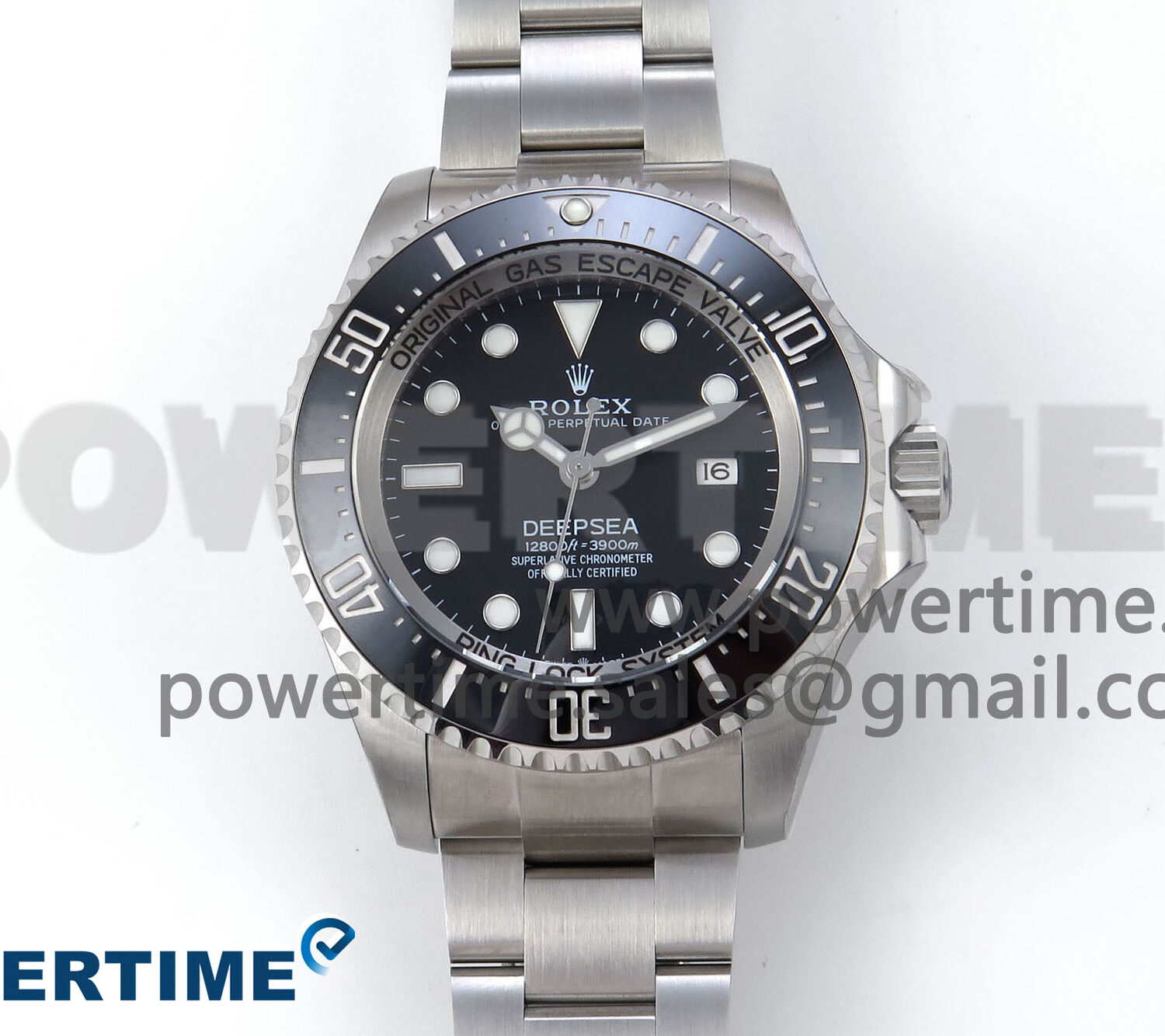 Sea-Dweller 126660 EWEF Best Edition Black Dial on SS Bracelet A323