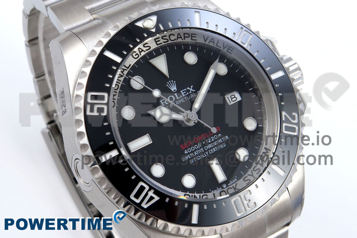 Sea-Dweller 126600 EWEF Best Edition Black Dial on SS Bracelet A3235 - Image 2