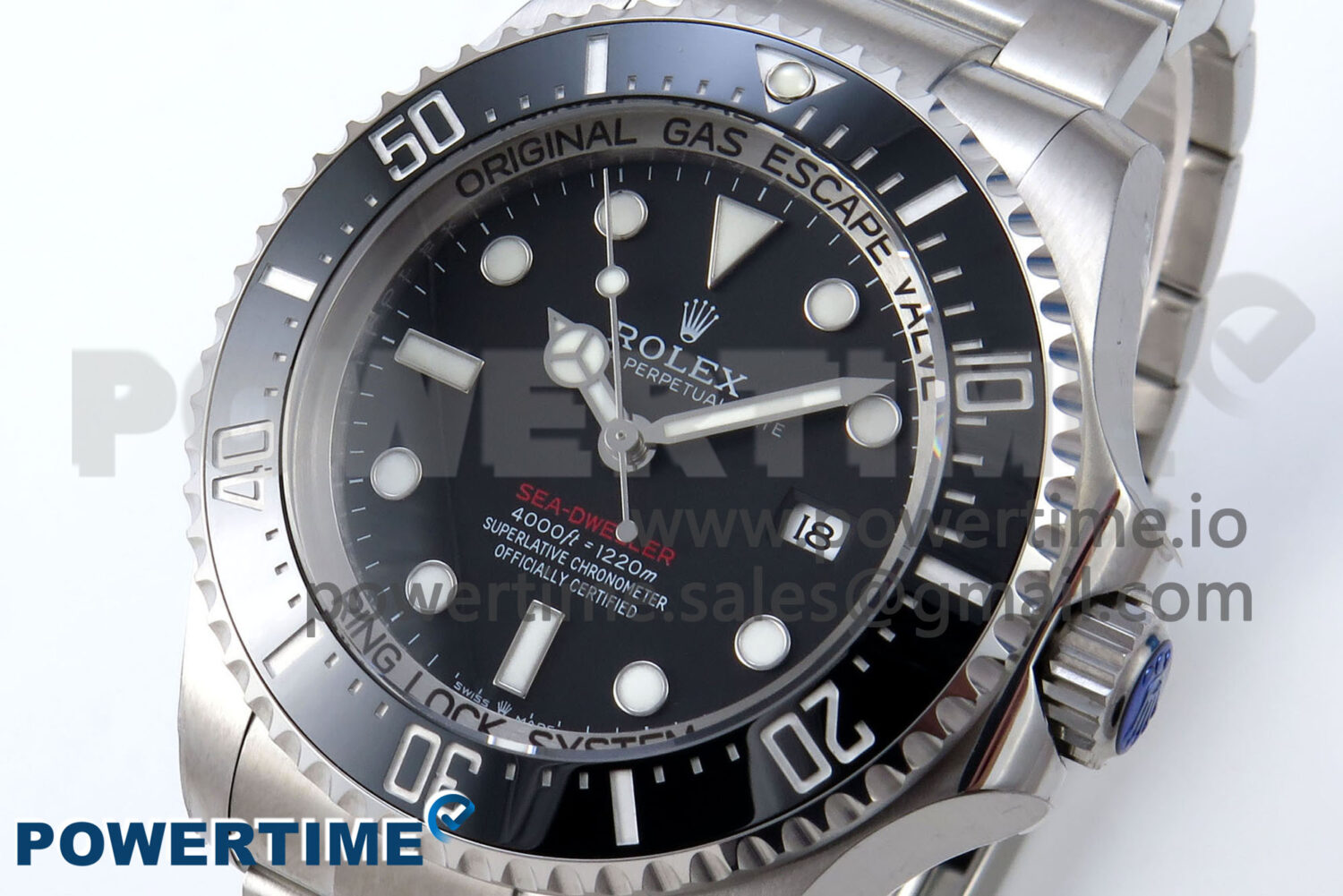 Sea-Dweller 126600 EWEF Best Edition Black Dial on SS Bracelet A3235 - Image 3
