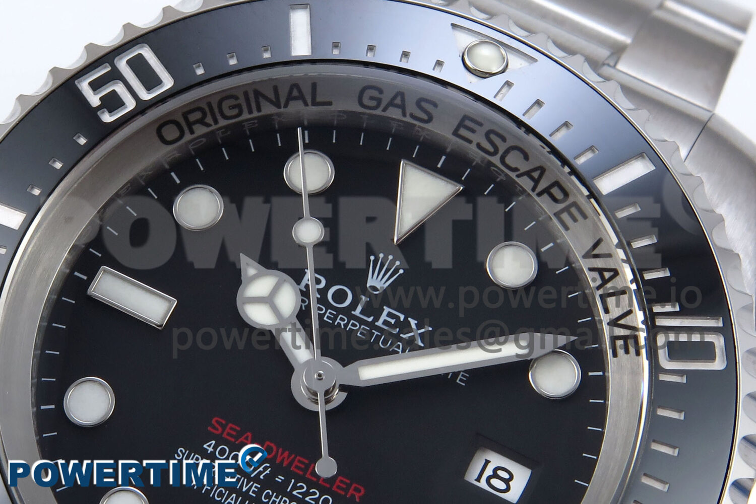 Sea-Dweller 126600 EWEF Best Edition Black Dial on SS Bracelet A3235 - Image 4