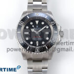 Sea-Dweller 126600 EWEF Best Edition Black Dial on SS Bracelet A3235