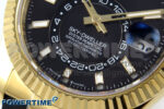 Sky-Dweller 336238 YG ZF 1:1 Best Edition Black Dial on Oysterflex Strap A23J (Gain Weight) - Image 5
