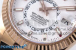 Sky-Dweller 336235 RG ZF 1:1 Best Edition White Dial on Oysterflex Strap A23J (Gain Weight) - Image 4