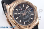 Sky-Dweller 336235 RG ZF 1:1 Best Edition Gray Dial on Oysterflex Strap A23J (Gain Weight) - Image 2