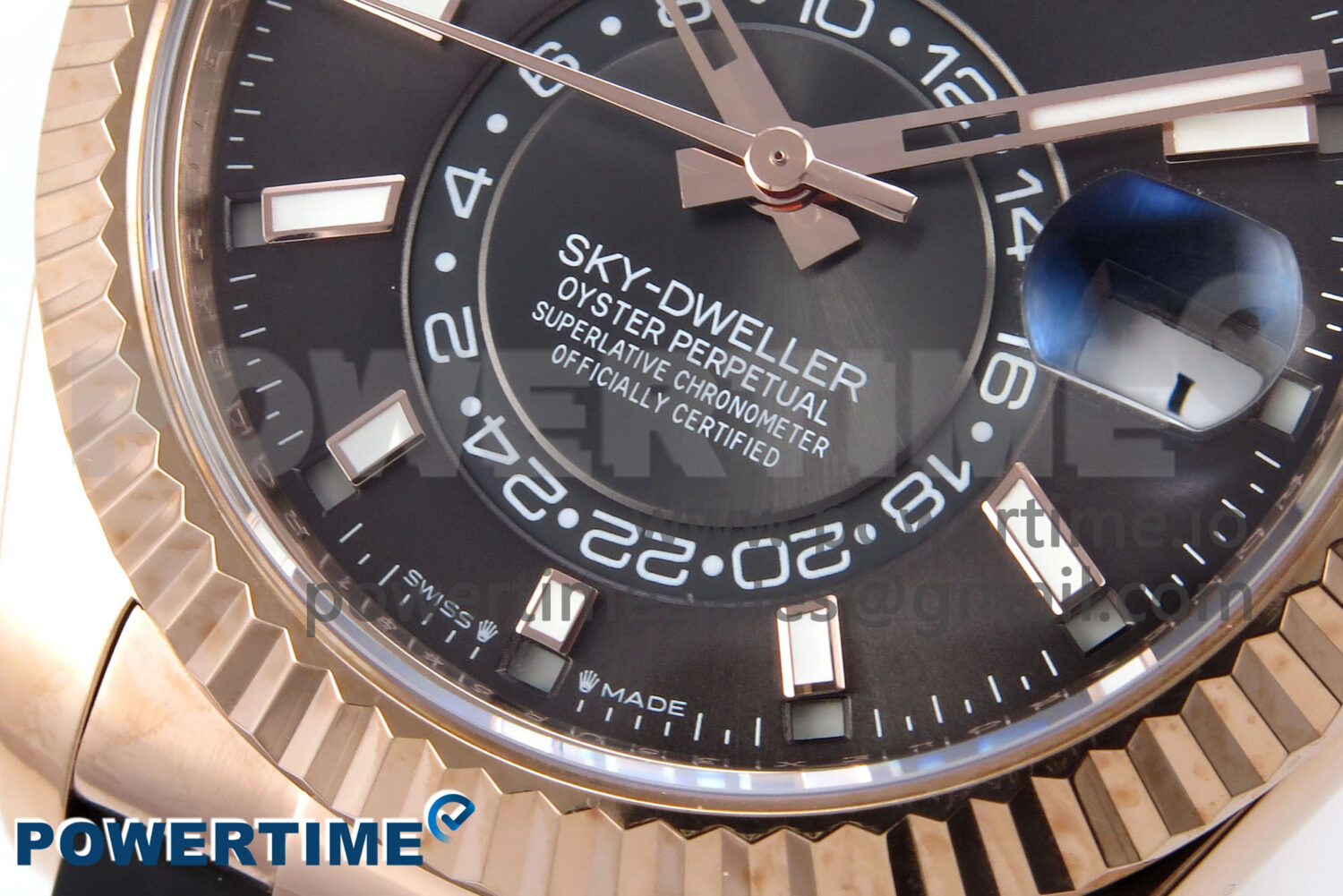 Sky-Dweller 336235 RG ZF 1:1 Best Edition Gray Dial on Oysterflex Strap A23J (Gain Weight) - Image 5