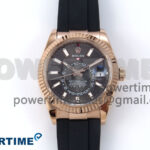 Sky-Dweller 336235 RG ZF 1:1 Best Edition Gray Dial on Oysterflex Strap A23J (Gain Weight)