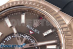 Sky-Dweller 336235 RG ZF 1:1 Best Edition Brown Dial on Oysterflex Strap A23J (Gain Weight) - Image 4