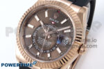 Sky-Dweller 336235 RG ZF 1:1 Best Edition Brown Dial on Oysterflex Strap A23J (Gain Weight) - Image 3
