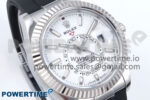 Sky-Dweller 336239 SS ZF 1:1 Best Edition White Dial on Oysterflex Strap A23J (Gain Weight) - Image 2